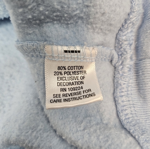 Breckenridge Baby Blue Winter‎ Sparrow Crew Neck Sweatshirt Size XL Women's - Picture 8 of 12